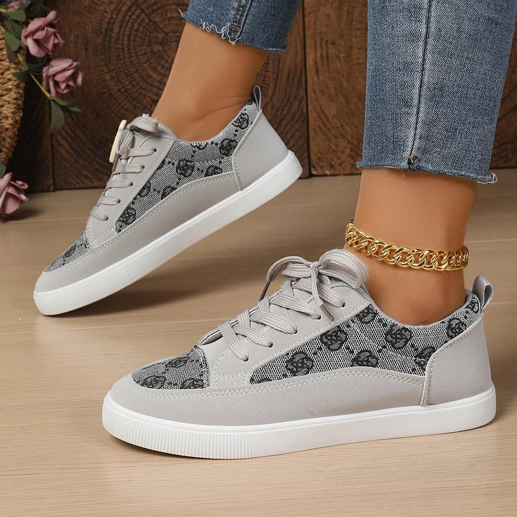 Women Sneakers New Platform Round Head Sneakers Women Comfortable Breathable Wear-resistant Shoes Women Zapatos De Mujer
