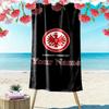 Eintracht Frankfurt Custom Name Print Beach Towel, Large Soft Quick Dry Towel for Beach Camping Swimming
