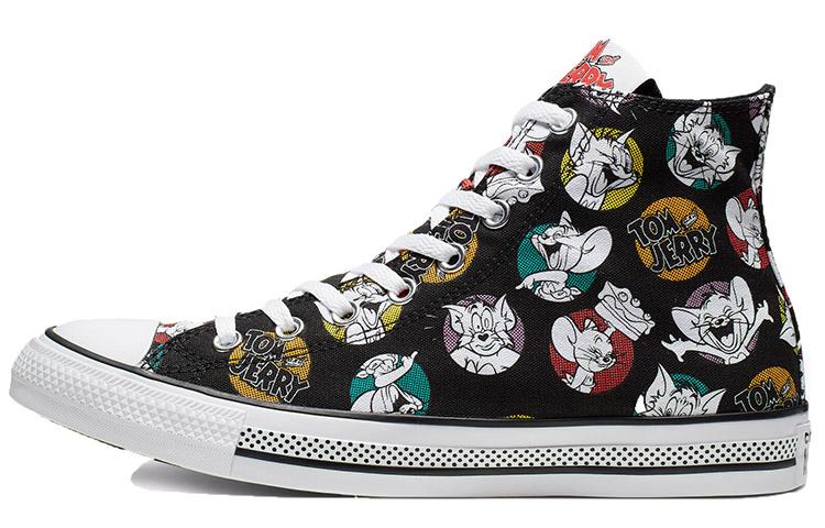 Chuck Taylor All Star Tom & Jerry X Chuck Taylor All Star Converse High 'Black' 165733C