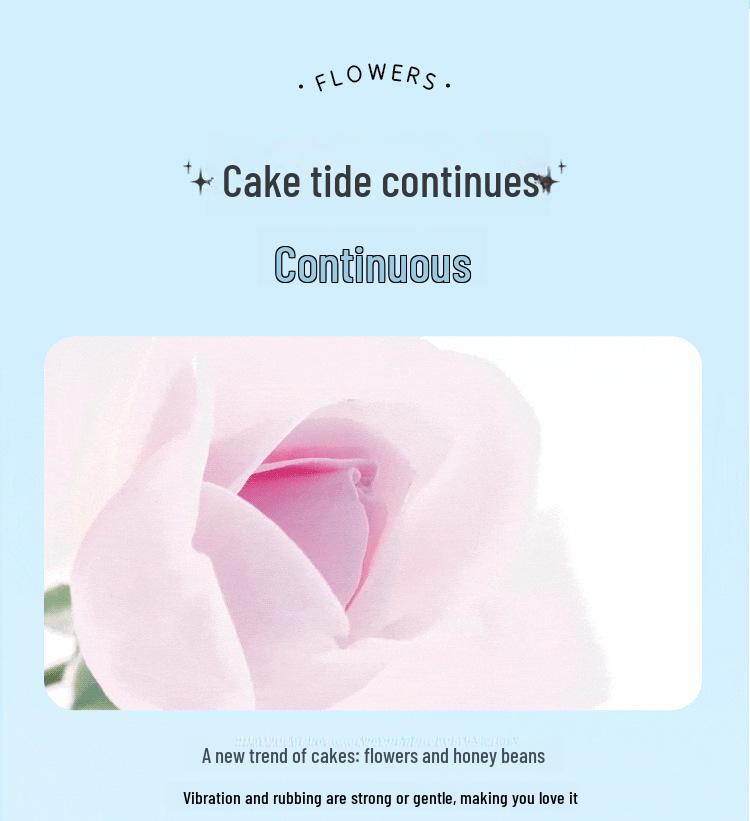 Mi Ji Flower Yang Dot AV Stick Vibrator - Weiblicher Masturbator, Spielzeug für Erwachsene