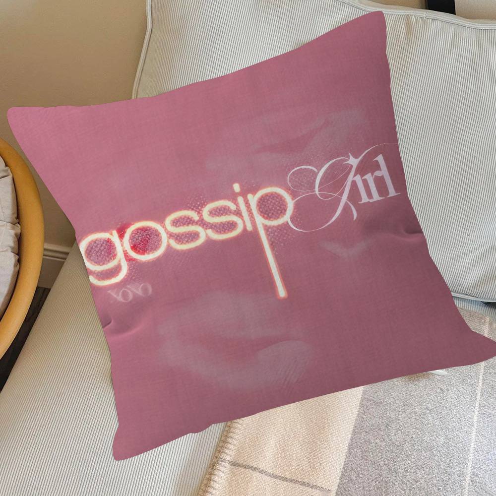 Pillowcases Home Bedding Decorative Pillow Cover Wedding Super Soft Pillow Case Movie G-Gossip G-Girl Logo
