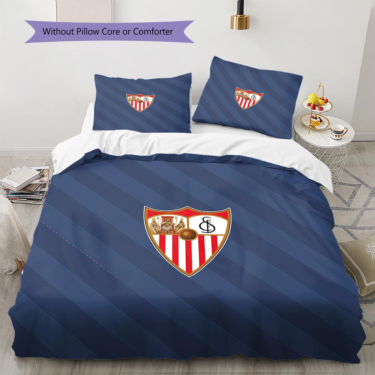 Sevilla FC Pattern Bedding Quilt Set