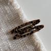 Acetate Hollow Oval Hair Clip: Stylish Long Duckbill Accessory for Side Bangs