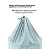 Foldable Foot Soaking Bucket, Thickened Insulated Portable Raised Bucket, Foot Soaking Health Bag, Foot Bath Basin for Over-Knee Use