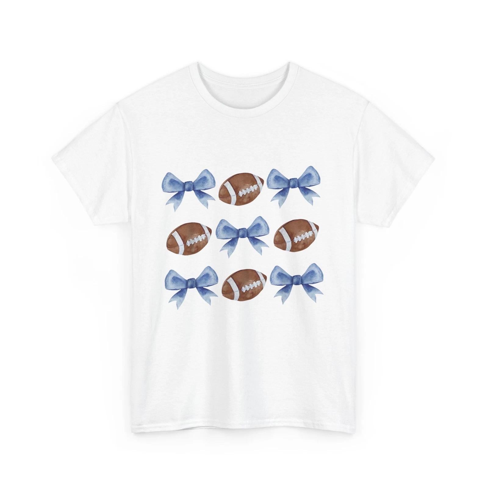 Кокетливый футбольный бант Футбол Мама День игры Женская Детская Футболка S