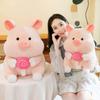 Neues Candy Pig Plüschtier Schlafkissen Puppe Weiche Stoffpuppe Festivalgeschenke für Kinder Cartoon Stofftier Spielzeug