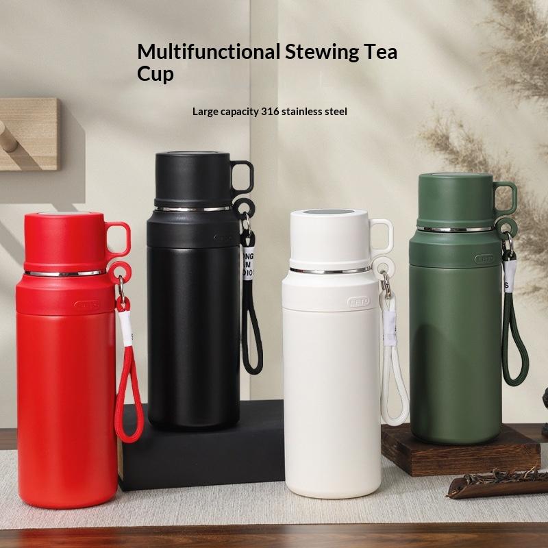 500/600/800/1000 Ml Stainless Steel Thermal Water Bottle Keep Cold And Thermo Coffee Mug Leak Proof Travel Thermos Bottle