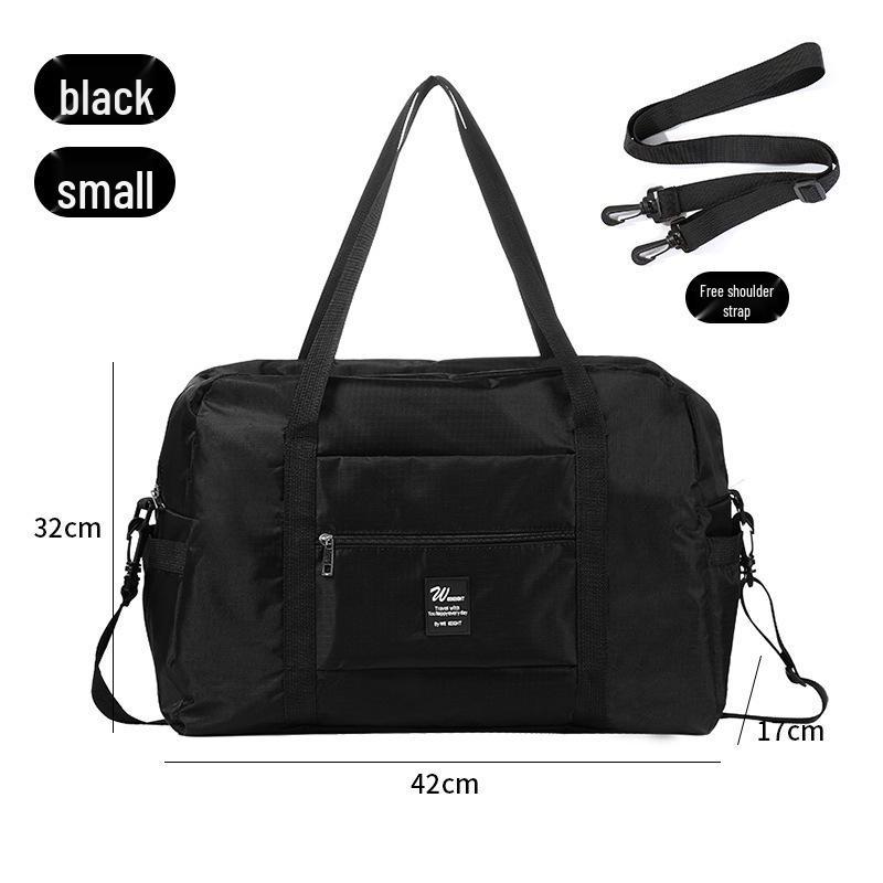 Versatile Travel Bag: Large Capacity, Crossbody, Shoulder & Handheld Options, Fits Trolley Handles