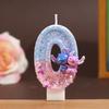 Creative Blue Stitch Digital Birthday Cake Candles - Cute and Festive