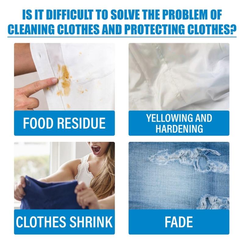 Say Goodbye to Stains with Laundry Detergent Sheets Tablets Washing Powder Soap for Deep Cleaning of Clothes 30pcs/60pcs