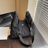 Rhombus embroidery thread bag women's large-capacity commuting simple tote bag casual versatile literary messenger bag