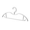 Rotating short neck hanger shrinking neck saving space household hanging wardrobe non-marking anti-shoulder corner slipping short drying large clothes