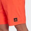 adidas Solid CLX Swim Shorts Men Swim Shorts Orange HC8560