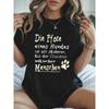 Plus Size - Plus Size - A of Reflection: The Paw of a Dog Is Often Cleaner Than The Character of Some People. This Is Related to a Stylish Plus-Size