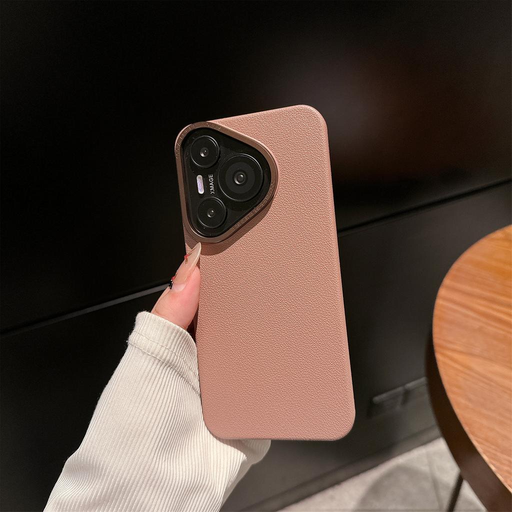 Handyhülle mit großem Loch und Litschi-Muster ist geeignet für Honor magic7pro, die geeignet ist für Honor magic7 Trend Vollschutz.