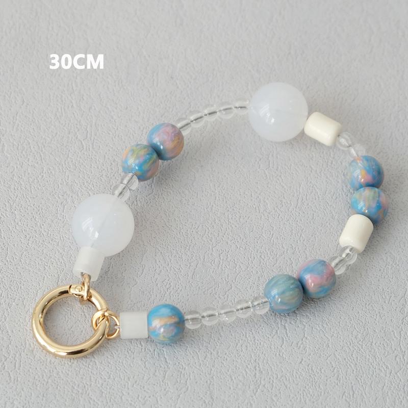 

Новый аксессуар для телефона деревянная цепочка бутик бусин роскошный чехол для телефона цепи акриловая ручка шнурок сотовый мобильный телефон нашивка подвеска ремешок 120CM