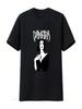 Vampira Horror Host Gothic T Shirt Vampire Halloween Pastel Goth Clothing Soft Grunge Vintage Washed Graphic Casual