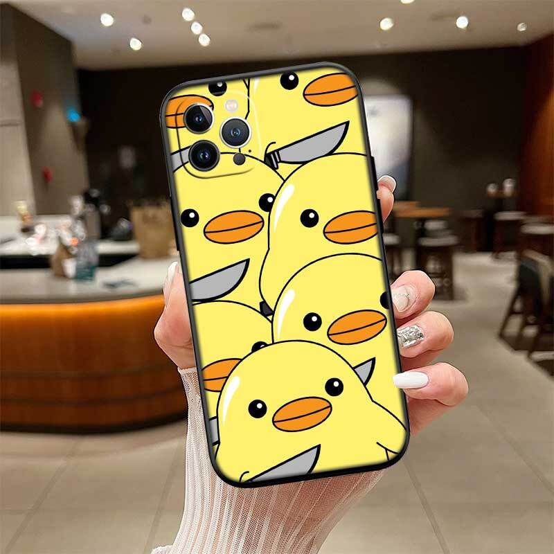 DUCK Cartoon Phone Case for Redmi Note 12 12S 12C 13 13C 13R 14 14S 14R 14C 11A 13X A3 A3X A4 A5 Pro Max Plus