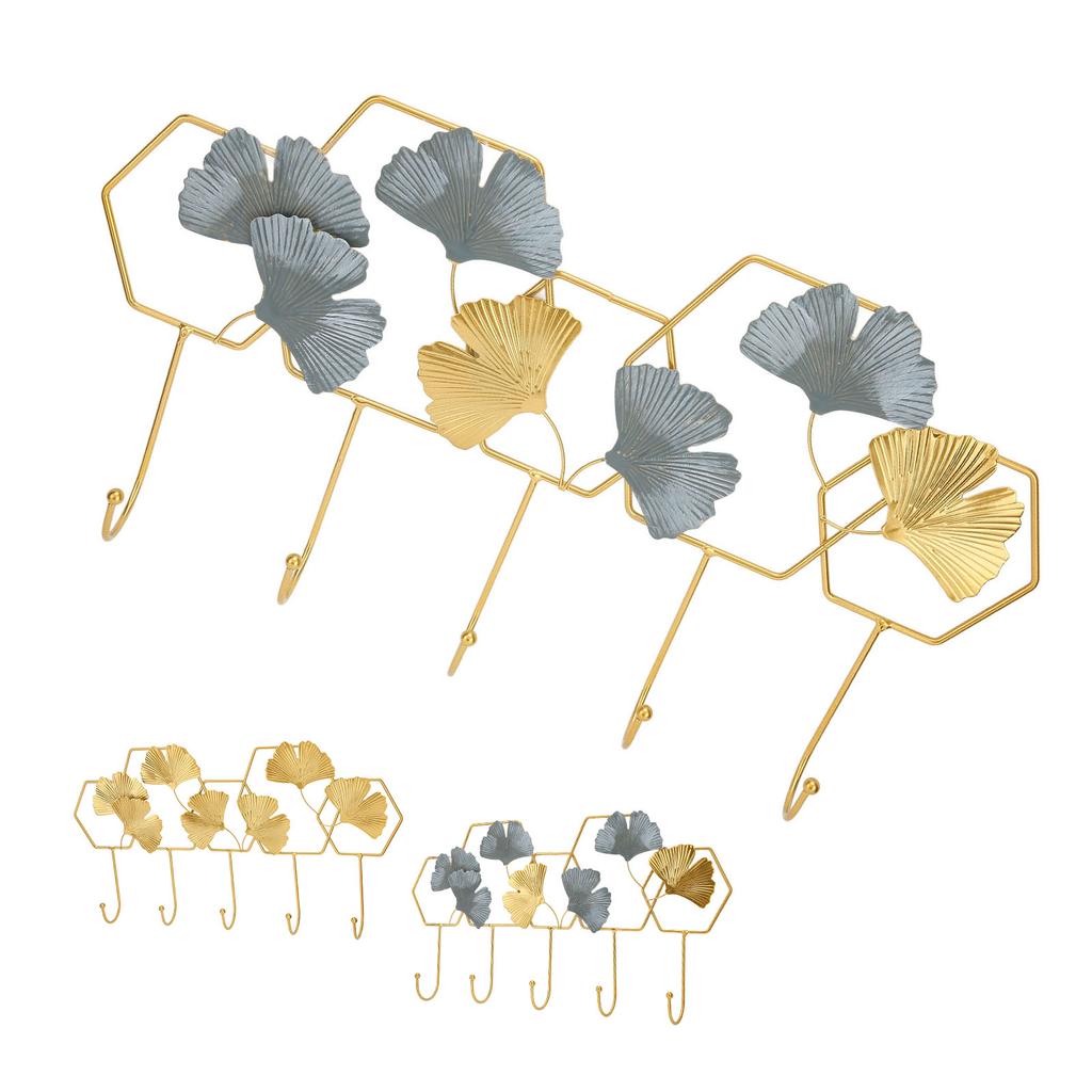 Multifunctional Clothes Hook Iron Space Saving Wall Mounted Clothes Hanger for Scarf Bag