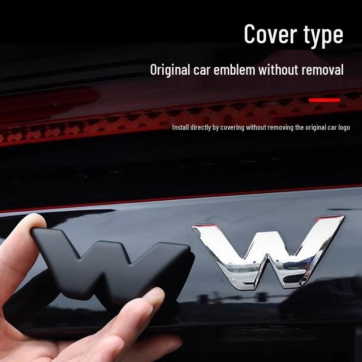 WEY Black Warrior Car Logo Kits for Weipai Gaoshan 7/8/9 - Exterior Accessories & Decoration.