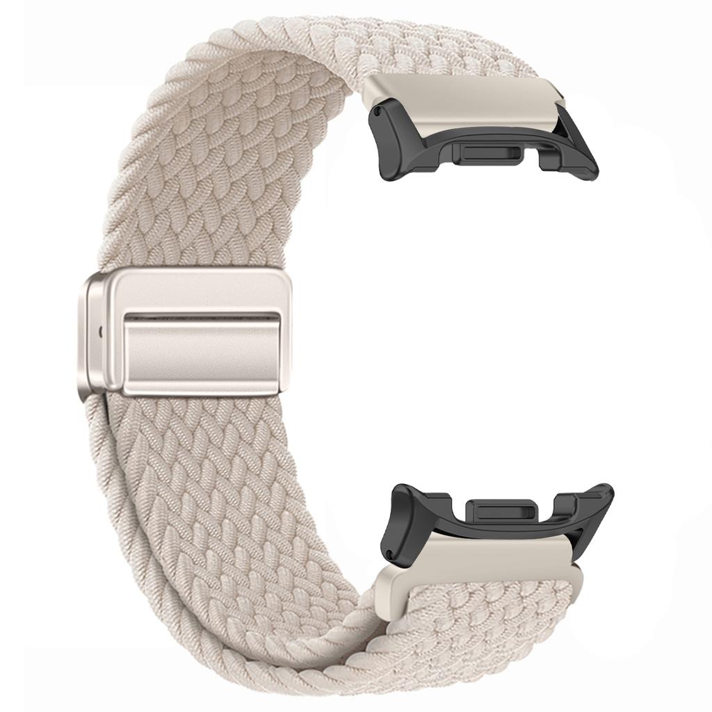 Braided Nylon Band for Samsung Galaxy Watch 8/8 Classic 46mm Magnetic Buckle for Galaxy Ultra 2025/7 47mm Colorful Sport Strap