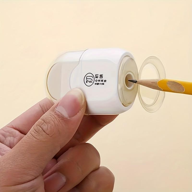 2-in-1 Multifunctional Eraser & Pencil Sharpener - Portable, Dual-Purpose Art and Office Supply for Students