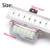 Canbus White For Toyota Yaris/Vitz Camry Corolla Prius C Ractis Verso S LED Number License Plate Light 12V SMD Number Lamp For License Plate Lights 2