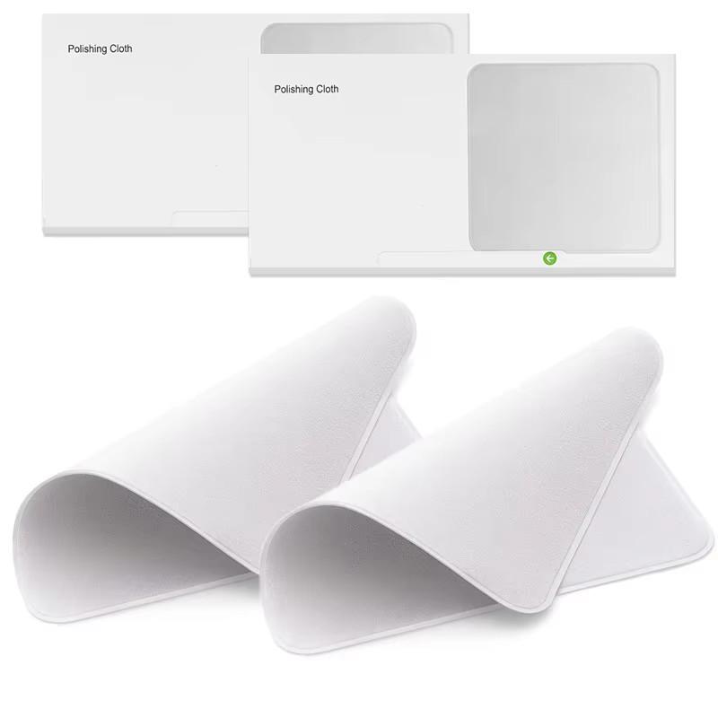 1/2/3Pcs Premium Microfiber Polishing Cloth Lint Free Scratch Proof For Cleaning Phone Tablet Laptop Screens