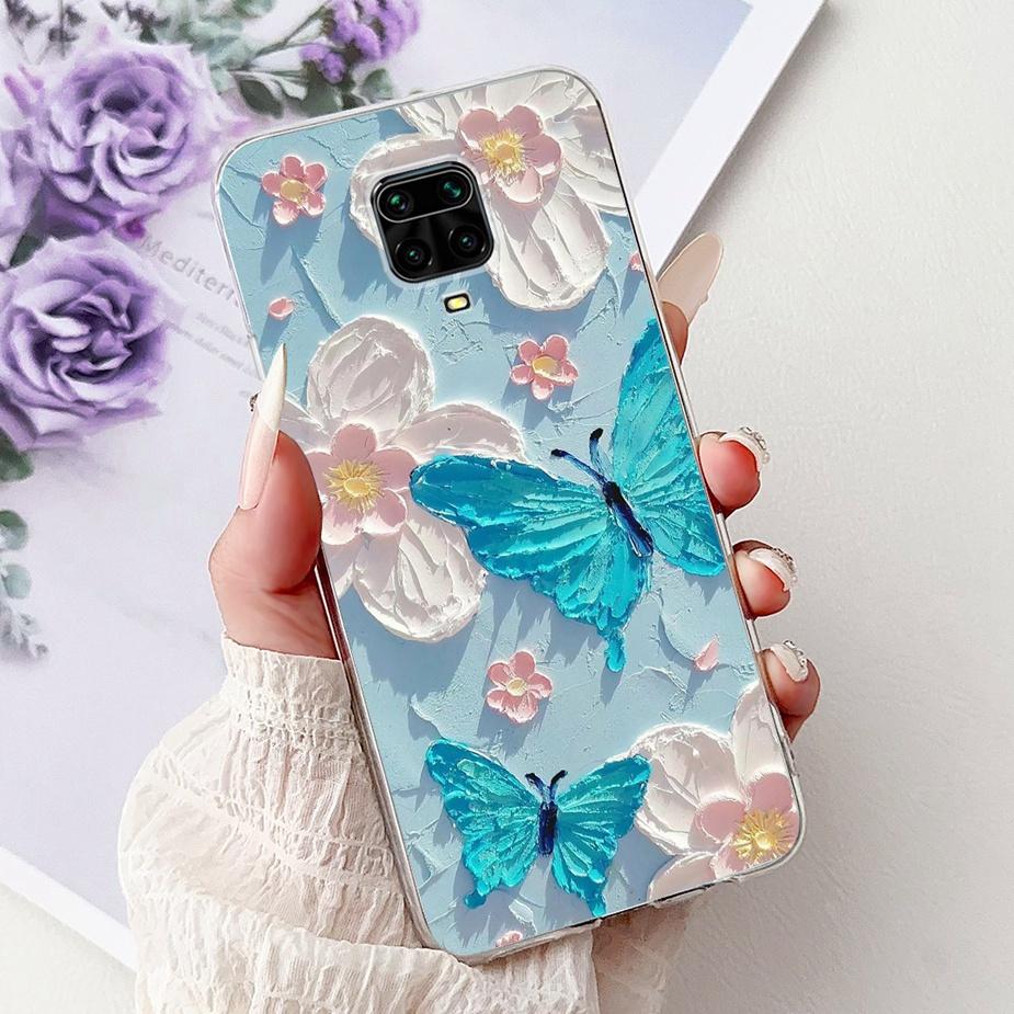 For Xiaomi Redmi Note 9 Pro Case Luxury Painted Cover Soft Silicone Phone Case For Redmi Note 9 Pro Max Note9 S 9S Fundas Bumper