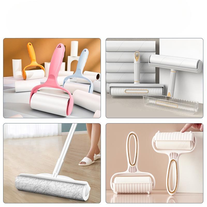The Lint Applicator Roll Paper Lint Applicator Roller Can Be Used To Tear The Lint Applicator Paper and Pet Clothing Lint Applicator Paper At An Angle