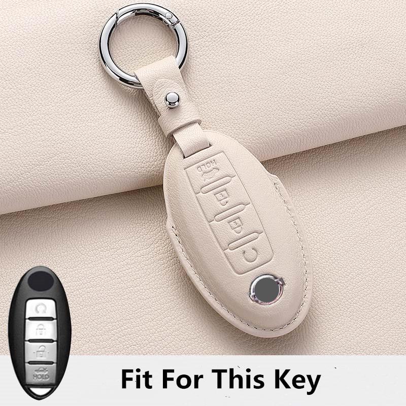 

4D Sheepskin Key Case for Nissan Murano, Altima, Maxima, Qashqai, X-Trail OPP Bag