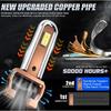 2PCS Turbo H4 LED Headlight CANBUS H7 H11 9005 9006 60000LM Mini Lamp 1:1 5570 CSP Wireless Car LED with Fan Plug and Play 6000K