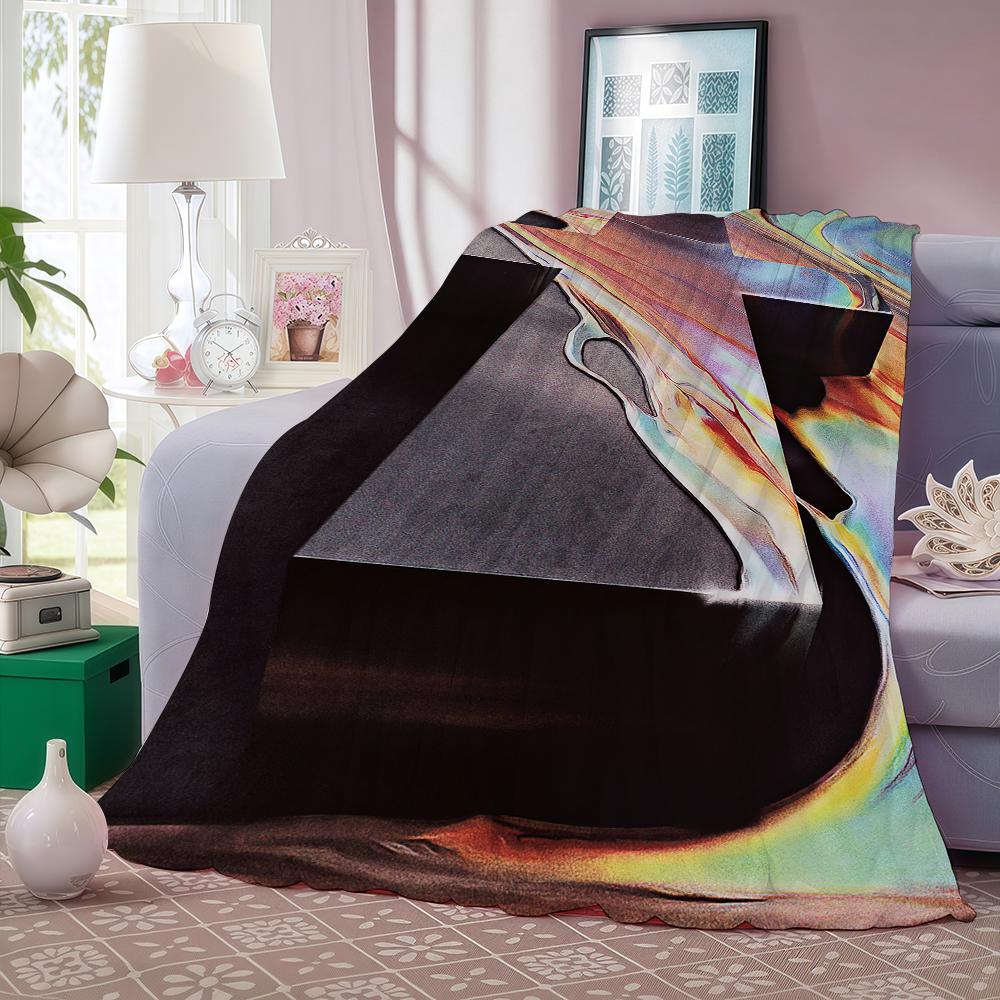 Band J-Justice Hyperdrama Hot Album Blanket Warm And Soft Suitable For Bedroom Living Room Sofa Bed Office Travel Camping 30x40in