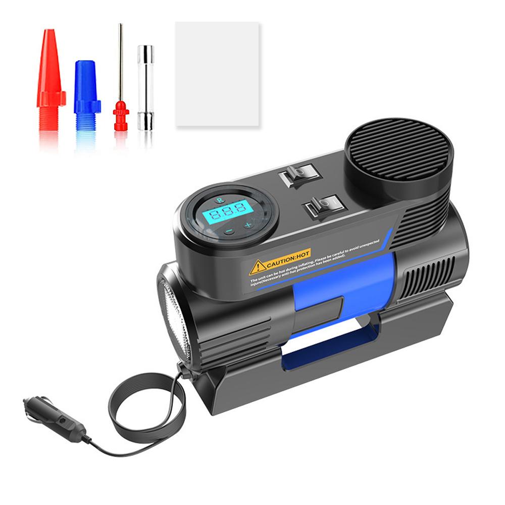 Portable Car Air Compressor 120W 150PSI Electric Digital Display Tire Inflator Pump for Motorcycle Bicycle Boat AUTO Tyre Balls
