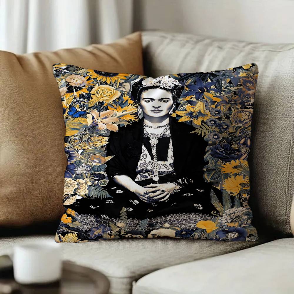 Artist FFrida KKahlos Painting Personalized Pillow Dust Cover Bedroom Kids Party Decoration Pillowcase Birthday Children Gift