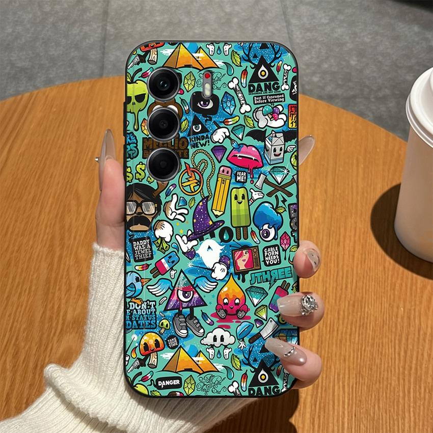 For Tecno Camon 40 20 19 17 16 15 Pro Premier 18P 16S 17T Phone Covers Matte Silicone Lovely Bow Lightweight Anti Drop Cases For Tecno Camon18i Bumper