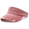 New Summer Breathable Sun Visor Hat Women Men Adjustable Uv Protection Top Empty Beach Tennis Golf Running Sunscreen Cap