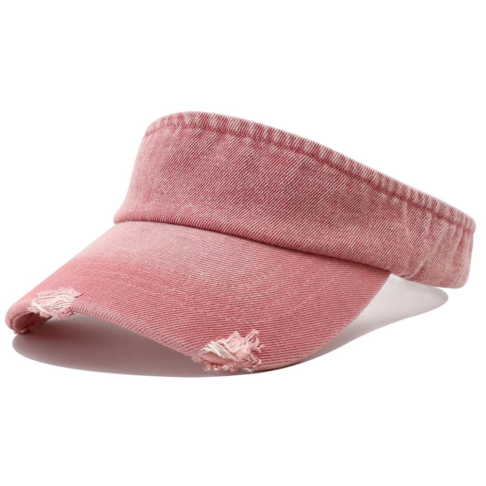 New Summer Breathable Sun Visor Hat Women Men Adjustable Uv Protection Top Empty Beach Tennis Golf Running Sunscreen Cap