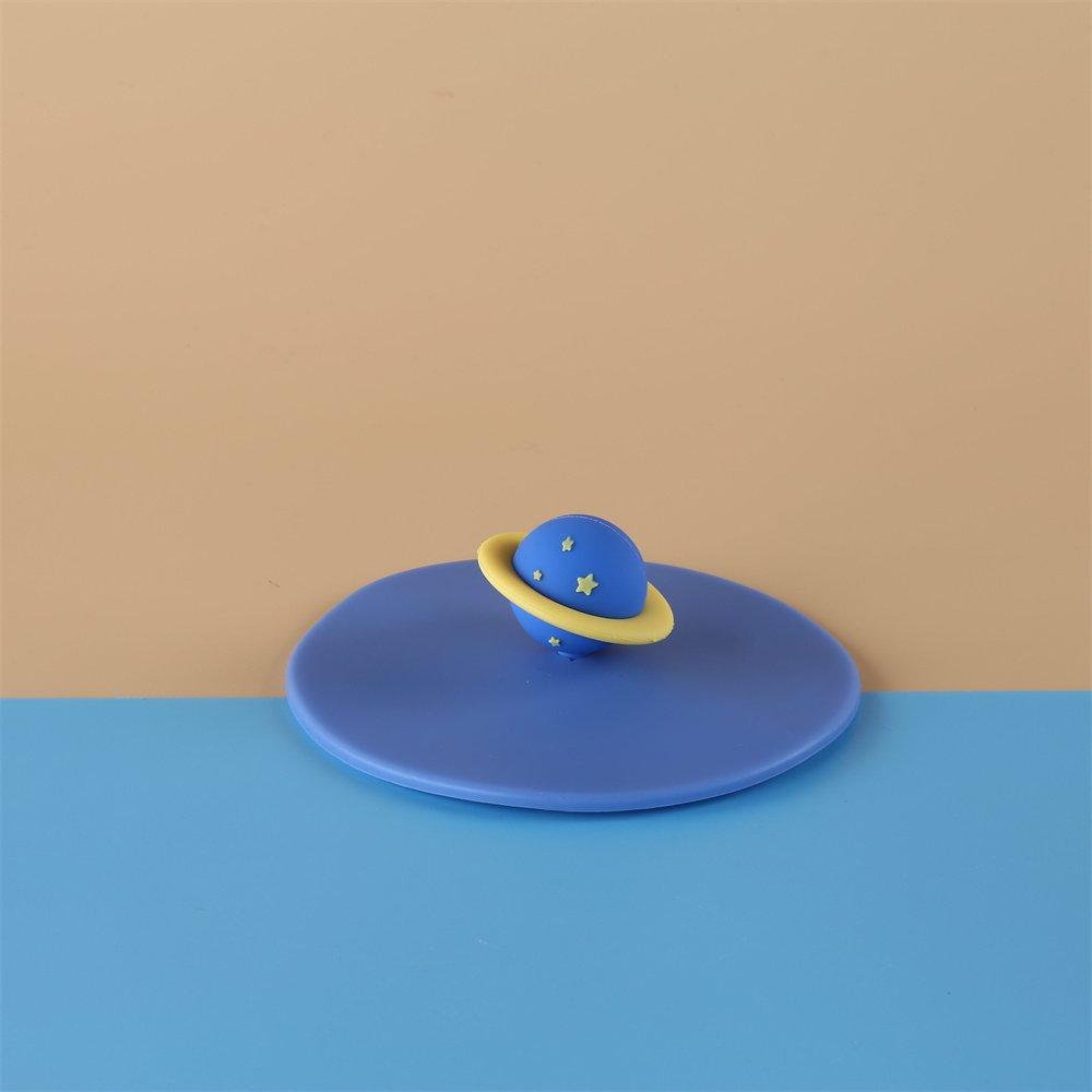 Universal Sandblasted Thickened Silicone Cup Lid - Dust-proof Design - Cute Star-shaped Food-grade Cup Lid
