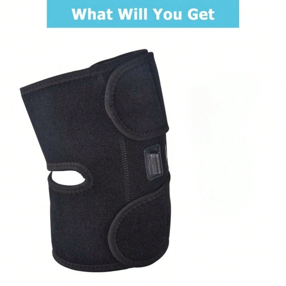 Electric Heated Knee Brace Adjustable Knee Pads for Cold Legs Warm Winter Thermal Knee Support Arthritis Pain Relief Massager