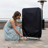 Folding Chair Cover Resistant Chair Cover with Drawstring Sunsafeguarding Heavy Duty for Patio, Garden