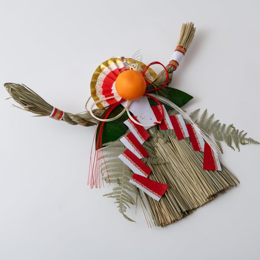 Hideshime Shimenawa New Year's Decoration, Shimekazari, Local Entrance Decoration [Kansai] Kansai Shimekazari Gombo (Large) 60cm OS-M01