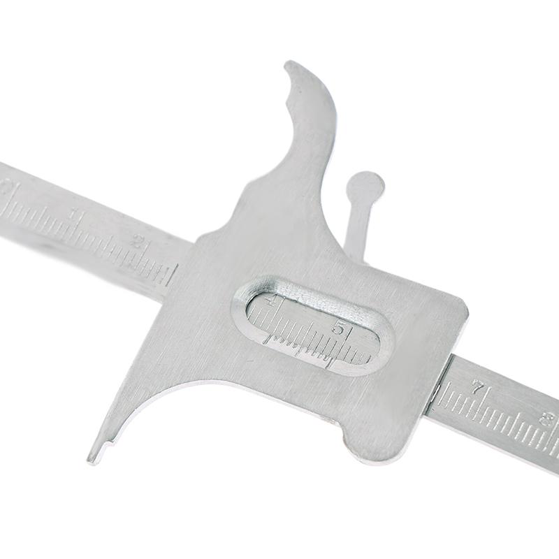 Rigla Calibru Dentar Cu Marcaje Digitale Pentru Măsurarea Dinților Oțel Inoxidabil Măsurare Stomatologie Instrumente Chirurgicale