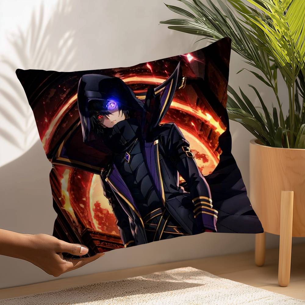 The Eminence in Shadow Pillow Case Plush Fabric Soft  Pillowcase Double Sided Print Cushion Cover Household Gifts