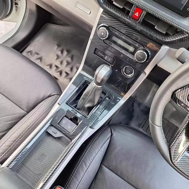 For Toyota VELOZ   2024 2025 Carbon Fiber Style Gear Shift Panel Center Console Cover Trim Frame Styling Sticker