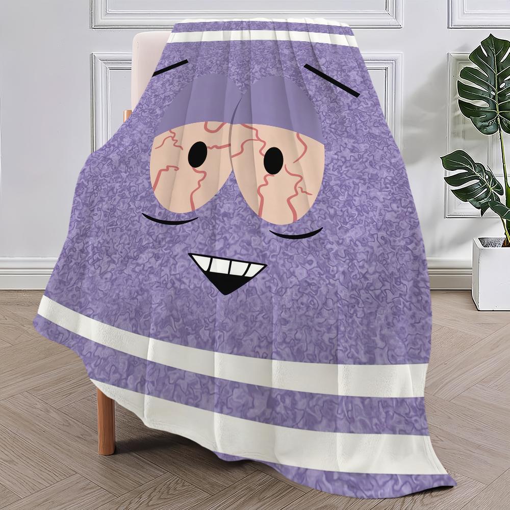 Cartoon Funny Blanket Plush Nap Sofa rug for Living T-Towelie Room Warm Office Bedroom Birthday Home Travel Kid Gifts