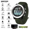 Sanda Multifunction Teen Sports Watch: Calorie Counter, Single Display, Pedometer, Waterproof.