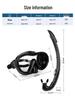 Waterproof Diving Mask & Semi-Dry Snorkel Set