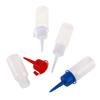1Pc Reuse White Plastic Bottle Squeeze Glue Applicator Paper Quilling Needle Tip