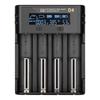 18650 Batterilader LCD-skjerm Universell for Smart Lader for Oppladbare Batterier 18650/6650/18490/17670/17500/16